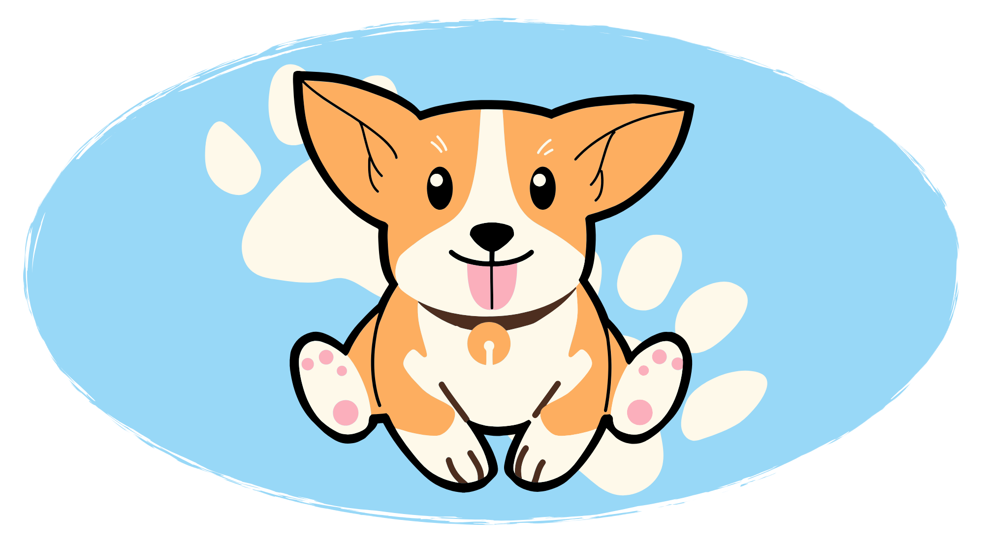 tail waggin walks logo